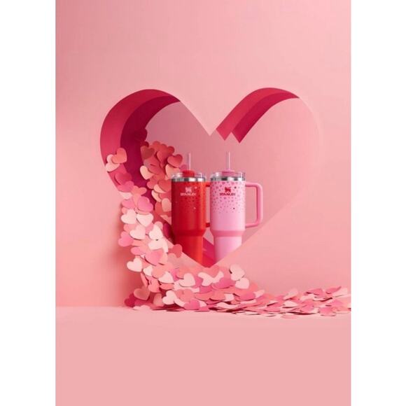 Stanley Target Exclusive Valentine’s Day 2025 Sweet Hearts 40oz Tumbler - Picture 8 of 10